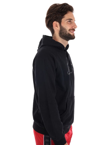 FELPA CAPPUCCIO KAPPA DA UOMO NERO