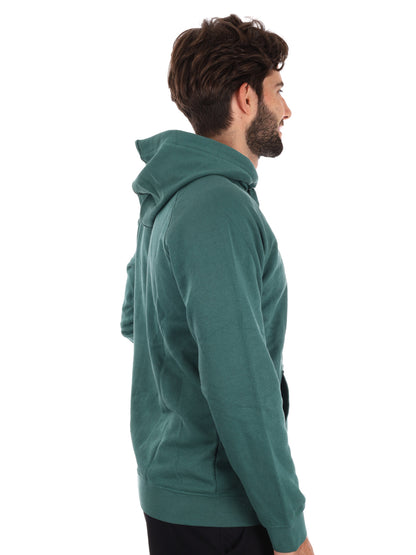 FELPA CAPPUCCIO KAPPA DA UOMO VERDE