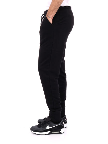 Pantalone Korpo Zanty Kappa da uomo in nero dalla vestibilità regolare