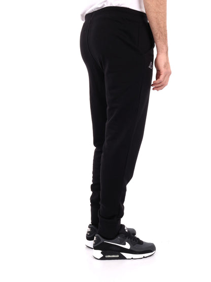 Pantalone Korpo Zanty Kappa da uomo in nero dalla vestibilità regolare