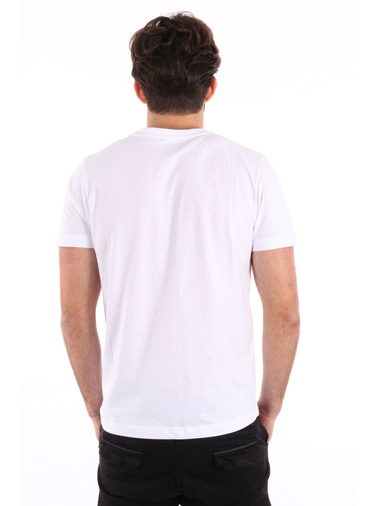 T-SHIRT KAPPA UOMO BIANCO