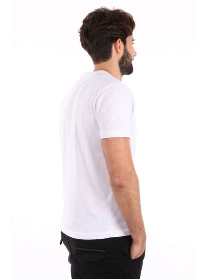 T-SHIRT KAPPA UOMO BIANCO