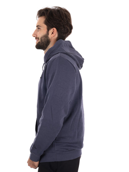 FELPA MAXI LOGO RICAMATO KAPPA DA UOMO ANTRACITE