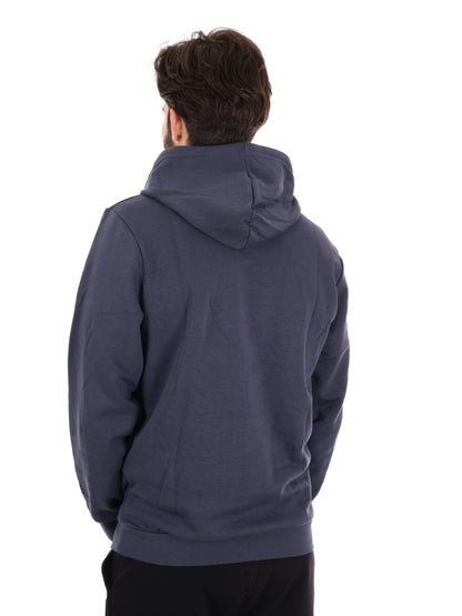 FELPA MAXI LOGO RICAMATO KAPPA DA UOMO ANTRACITE