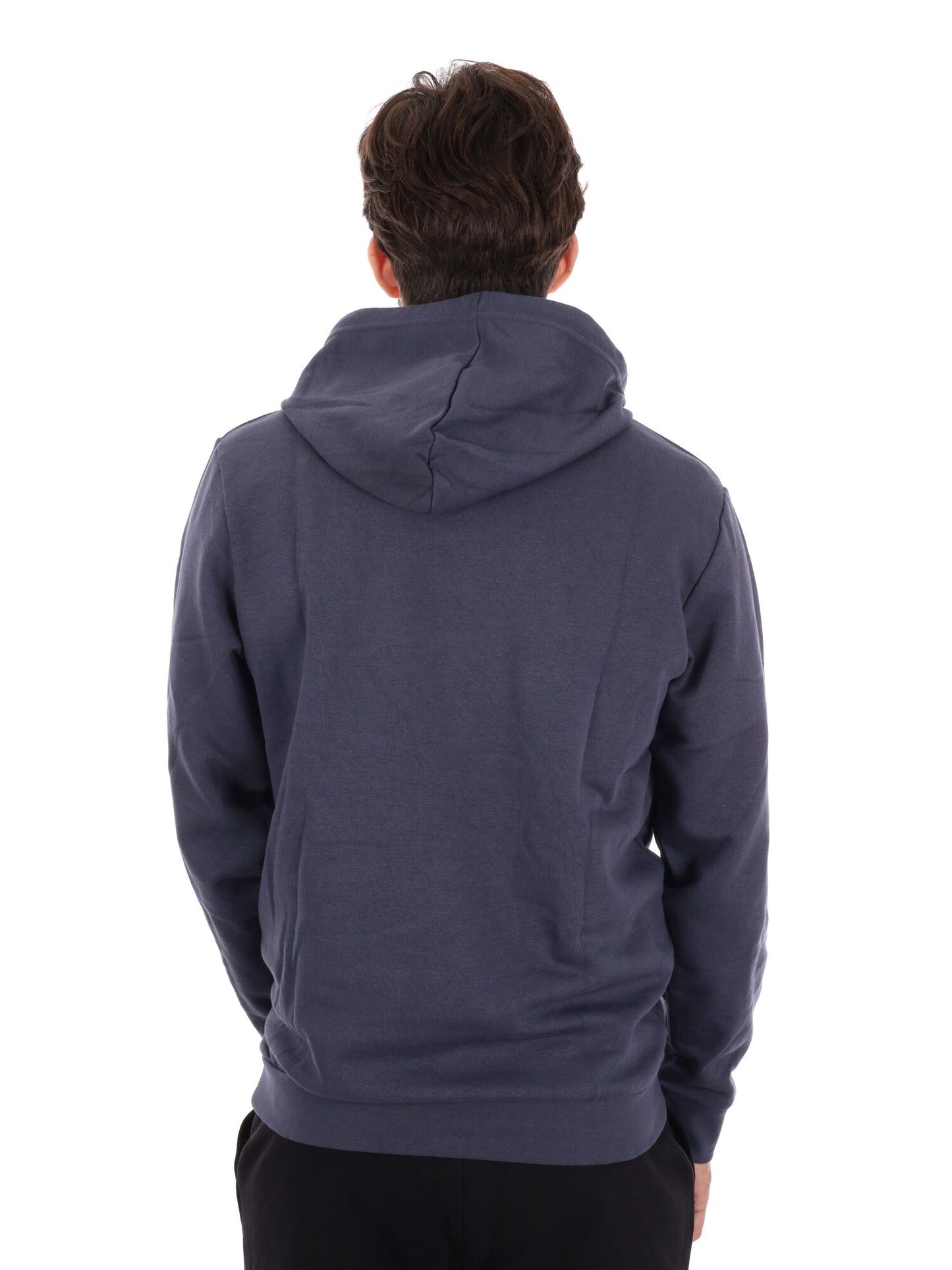 FELPA MAXI LOGO RICAMATO KAPPA DA UOMO ANTRACITE