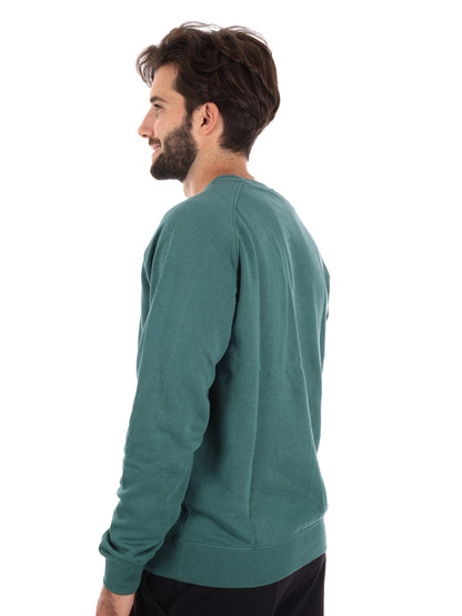 FELPA GIROCOLLO KAPPA DA UOMO VERDE