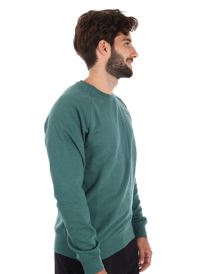 FELPA GIROCOLLO KAPPA DA UOMO VERDE