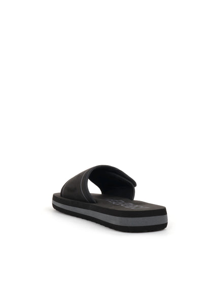 CIABATTA CON STRAP KAPPA UOMO NERO