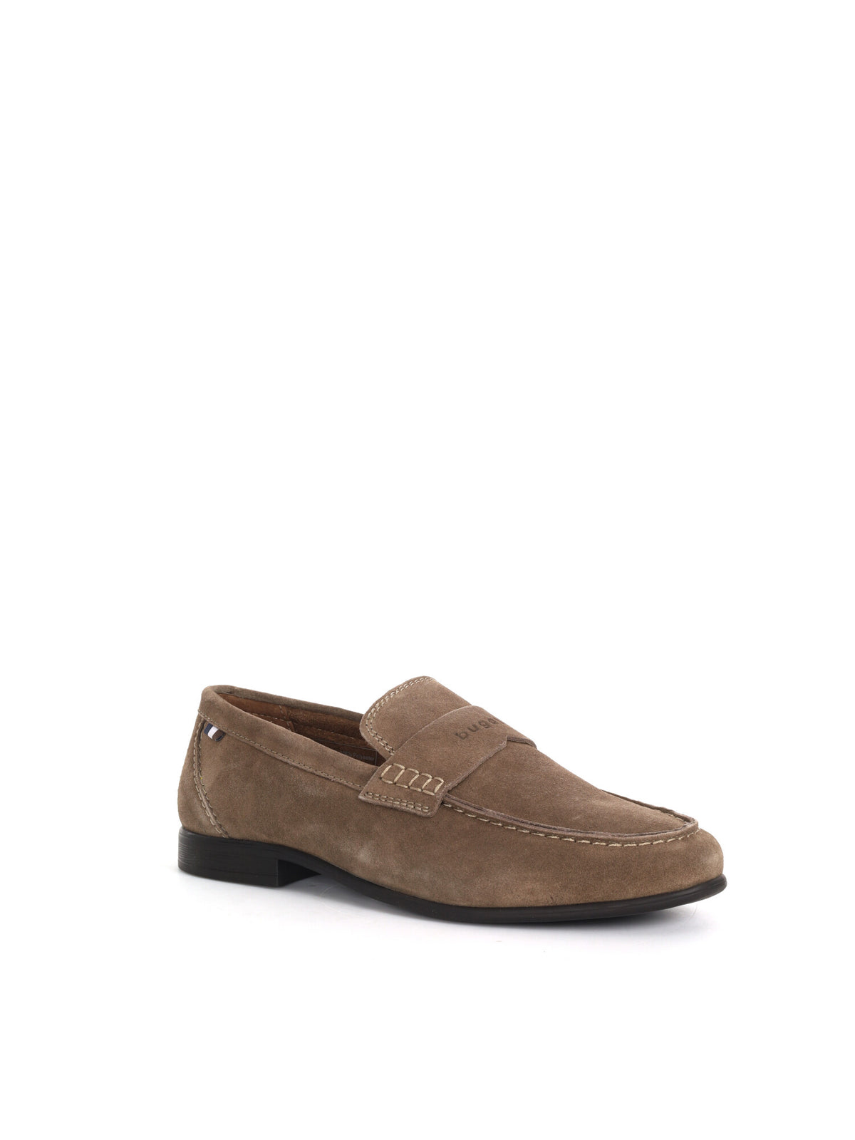 Bugatti trip mocassino da uomo taupe
