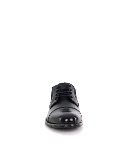 Bugatti Lerio Comfort, stringate derby da uomo nere in pelle