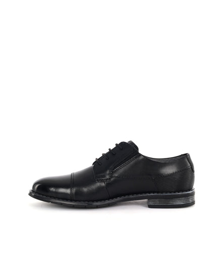 Bugatti Lerio Comfort, stringate derby da uomo nere in pelle