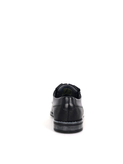 Bugatti Lerio Comfort, stringate derby da uomo nere in pelle