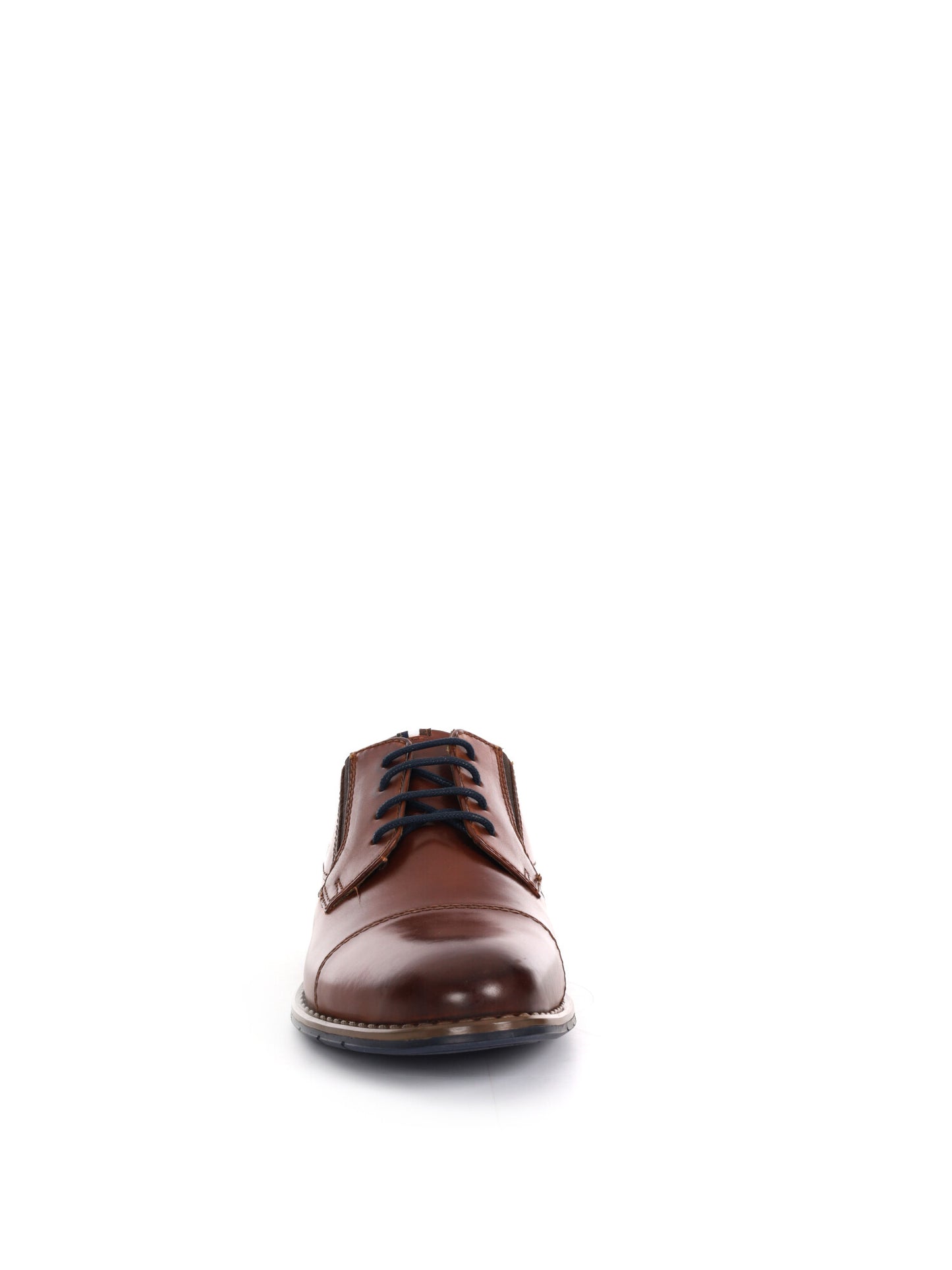 Bugatti Lerio Comfort, stringate uomo in pelle marrone cognac