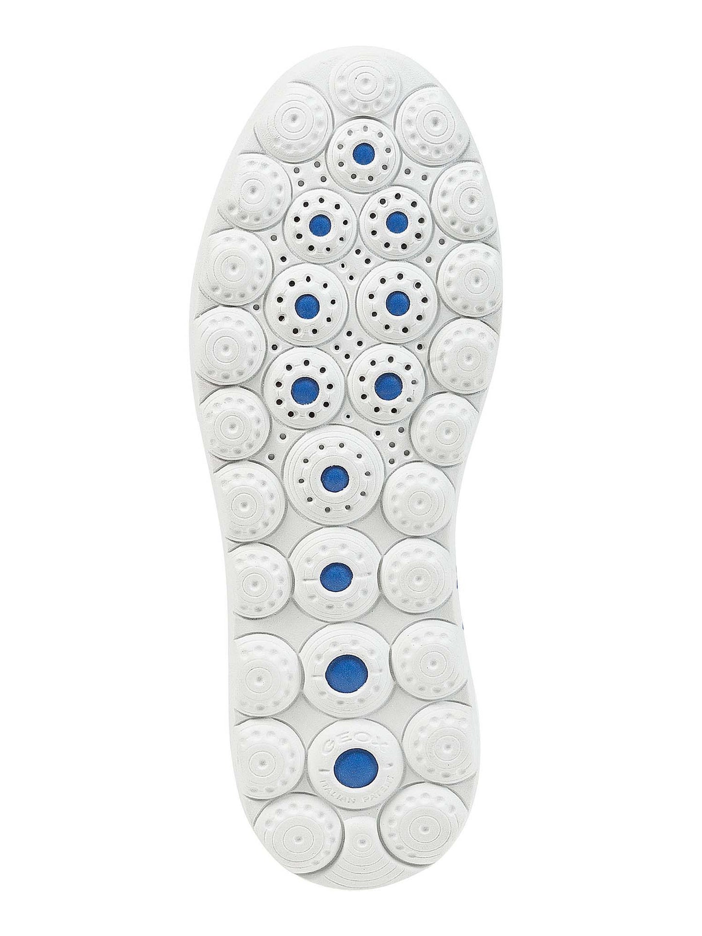 SNEAKERS GEOX SPHERICA EC4 DONNA BIANCO-ORO