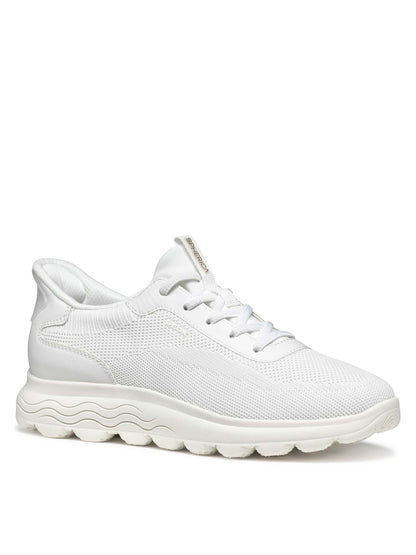 Sneakers Spherica Plus Geox da donna in bianco con tecnologia Fast In