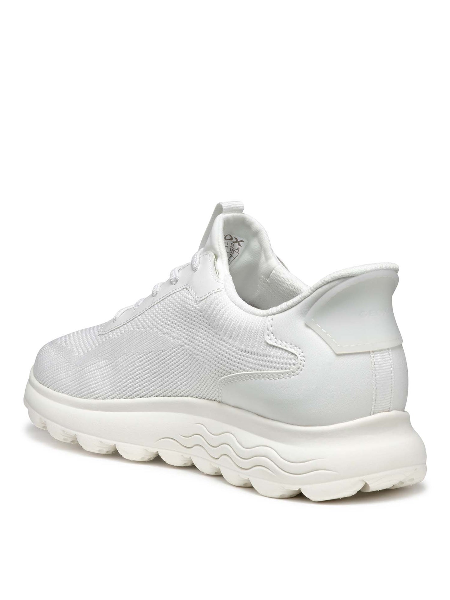 Sneakers Spherica Plus Geox da donna in bianco con tecnologia Fast In