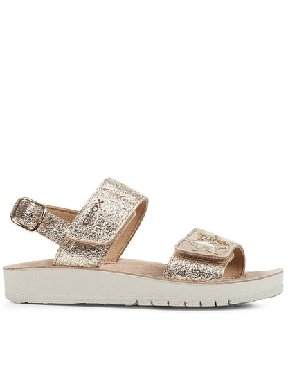 Sandalo oro Geox Costarei elegante e confortevole per bambina