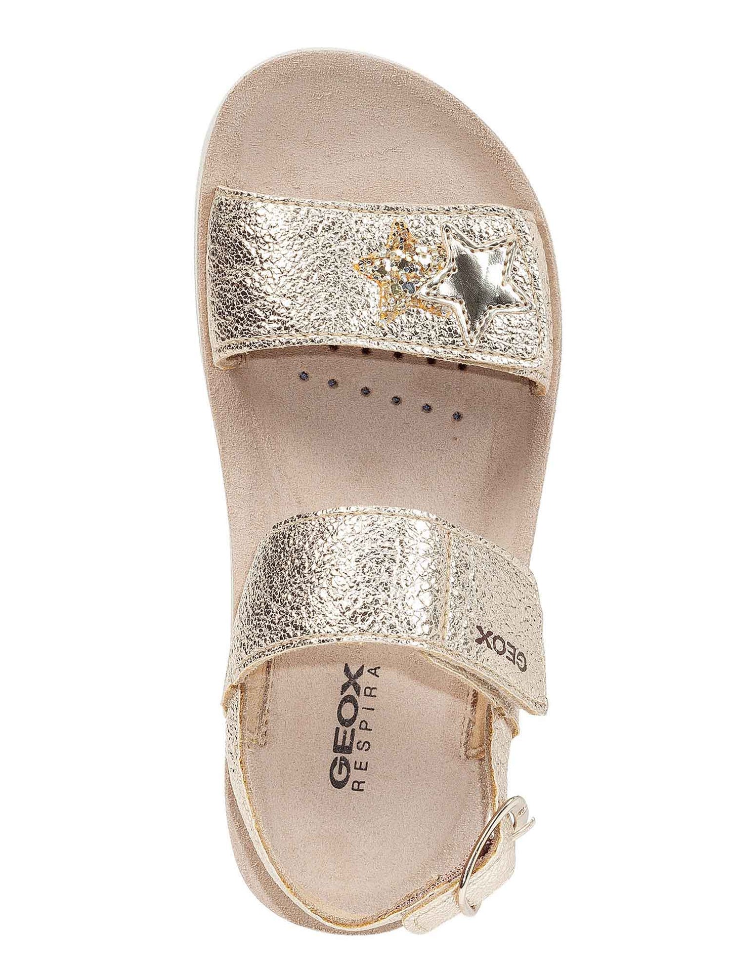 Sandalo oro Geox Costarei elegante e confortevole per bambina