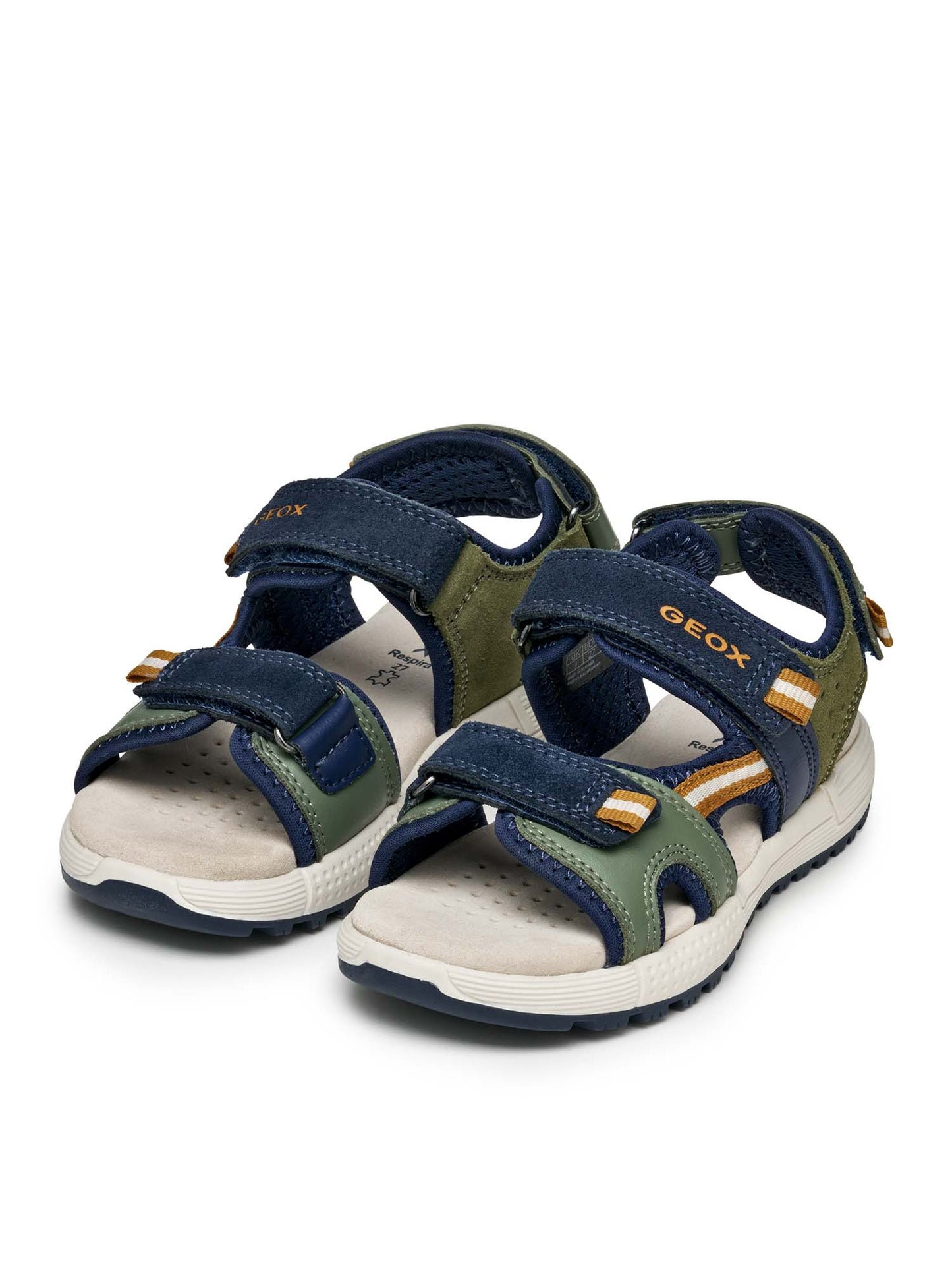 SANDALO ALBEN GEOX BAMBINO VERDE BLU