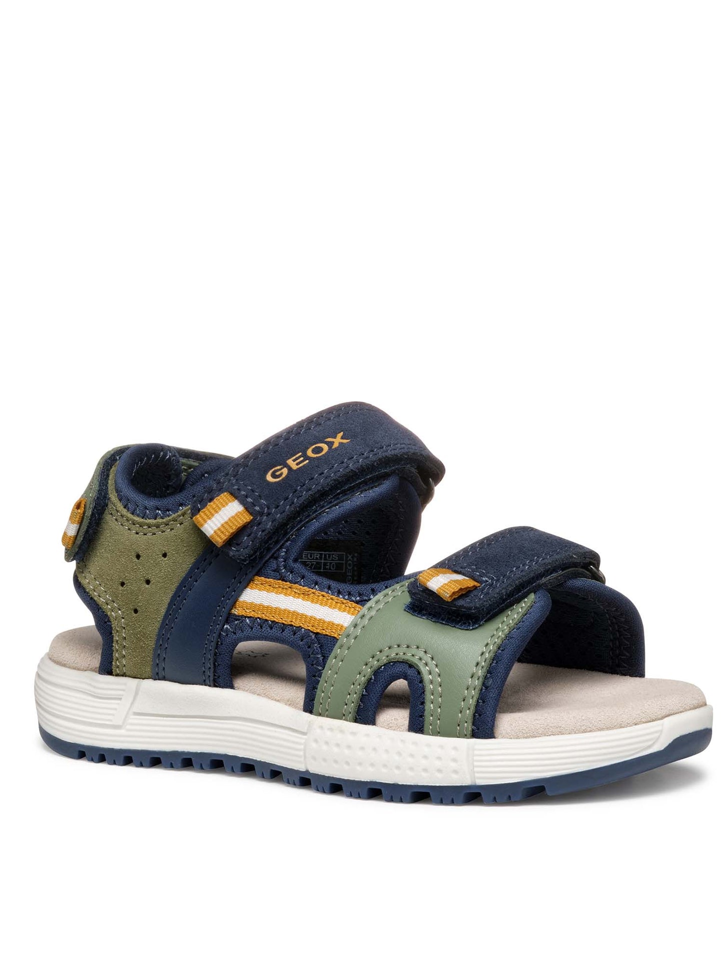 SANDALO ALBEN GEOX BAMBINO VERDE BLU