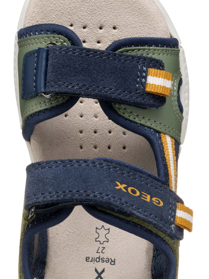 SANDALO ALBEN GEOX BAMBINO BLU