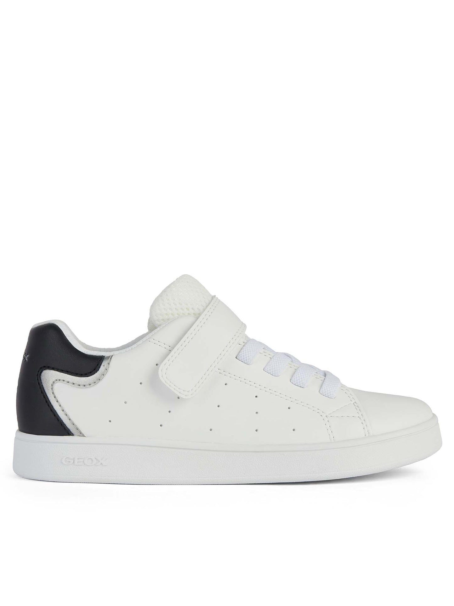 SNEAKERS ECLYPER CON STRAPPO GEOX  BAMBINO BIANCO