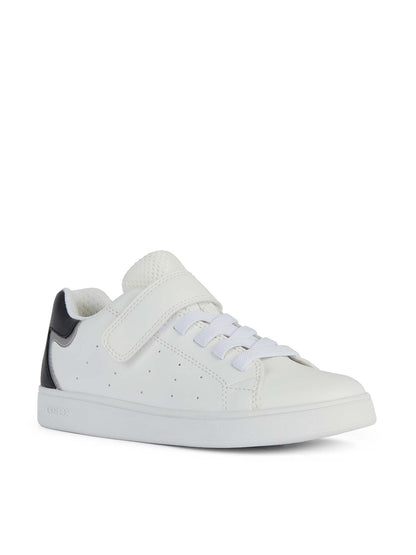 SNEAKERS ECLYPER CON STRAPPO GEOX  BAMBINO BIANCO