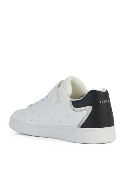 SNEAKERS ECLYPER CON STRAPPO GEOX  BAMBINO BIANCO
