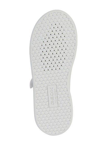 SNEAKERS ECLYPER CON STRAPPO GEOX  BAMBINO BIANCO
