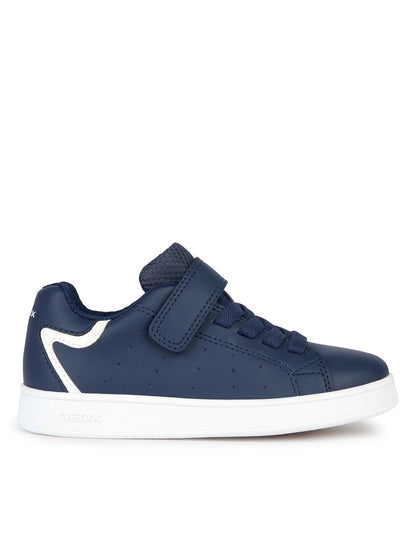 Sneakers Eclyper casual da adulto blu con strappo e lacci elastici