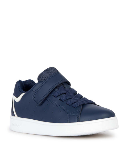 Sneakers Eclyper casual da adulto blu con strappo e lacci elastici