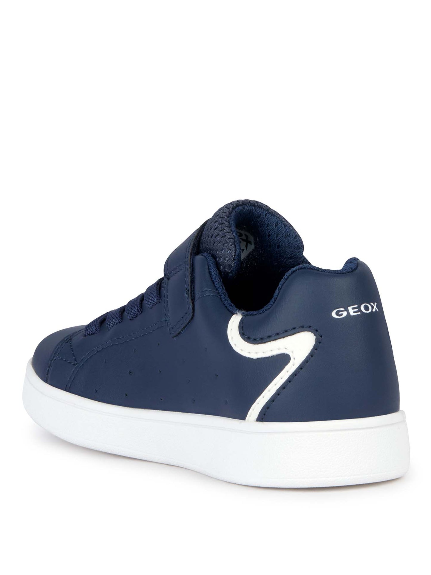 Sneakers Eclyper casual da adulto blu con strappo e lacci elastici
