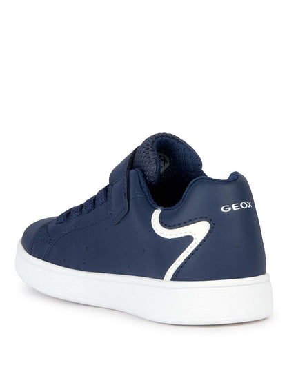 Sneakers Eclyper casual da adulto blu con strappo e lacci elastici