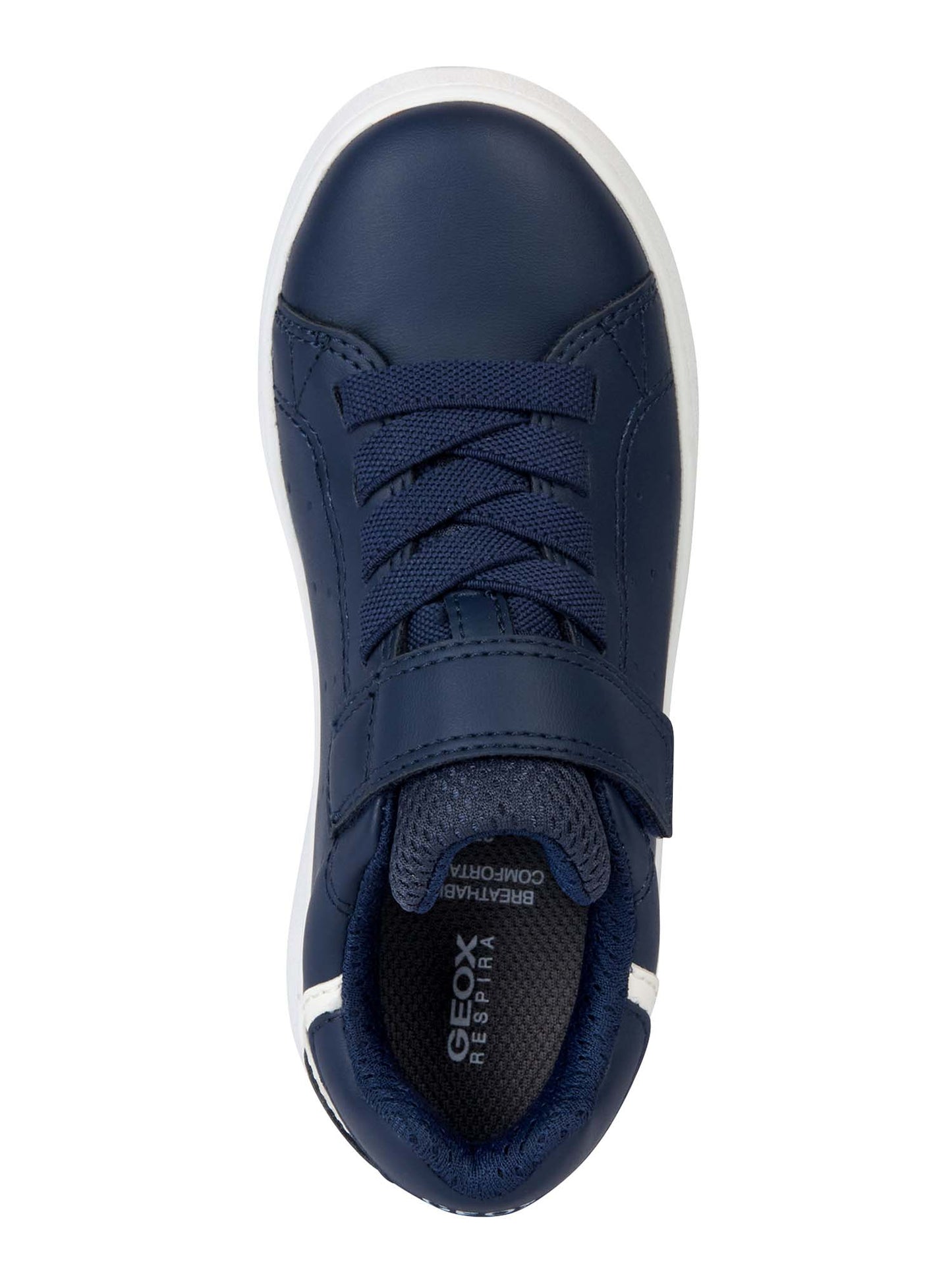 SNEAKERS ECLYPER CON STRAPPO GEOX BAMBINO BLU