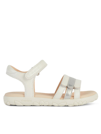 Sandalo multicolore Geox Haiti unisex bambino per la primavera-estate