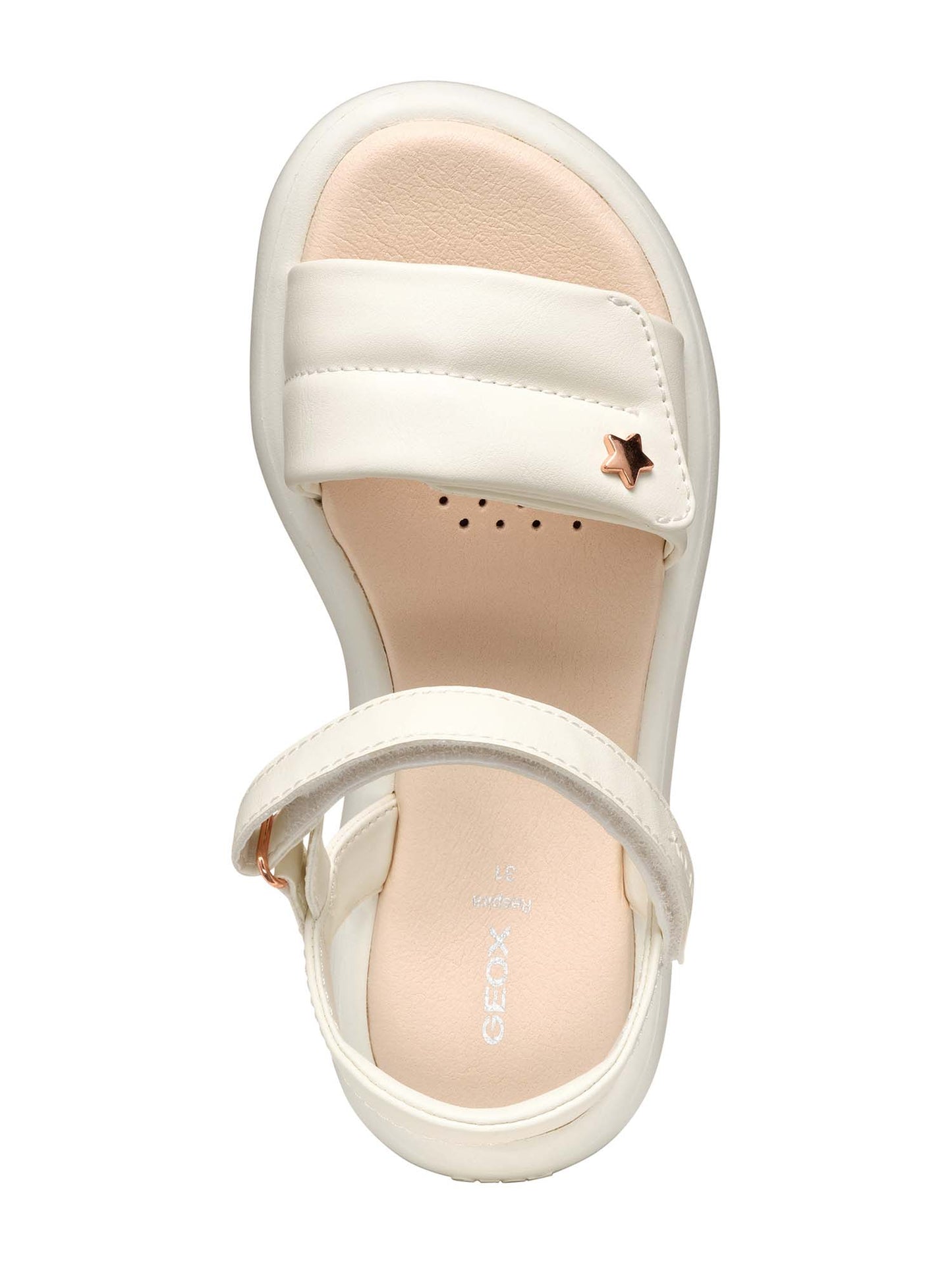 SANDALO  PUFFYPOP GEOX BAMBINA  AVORIO