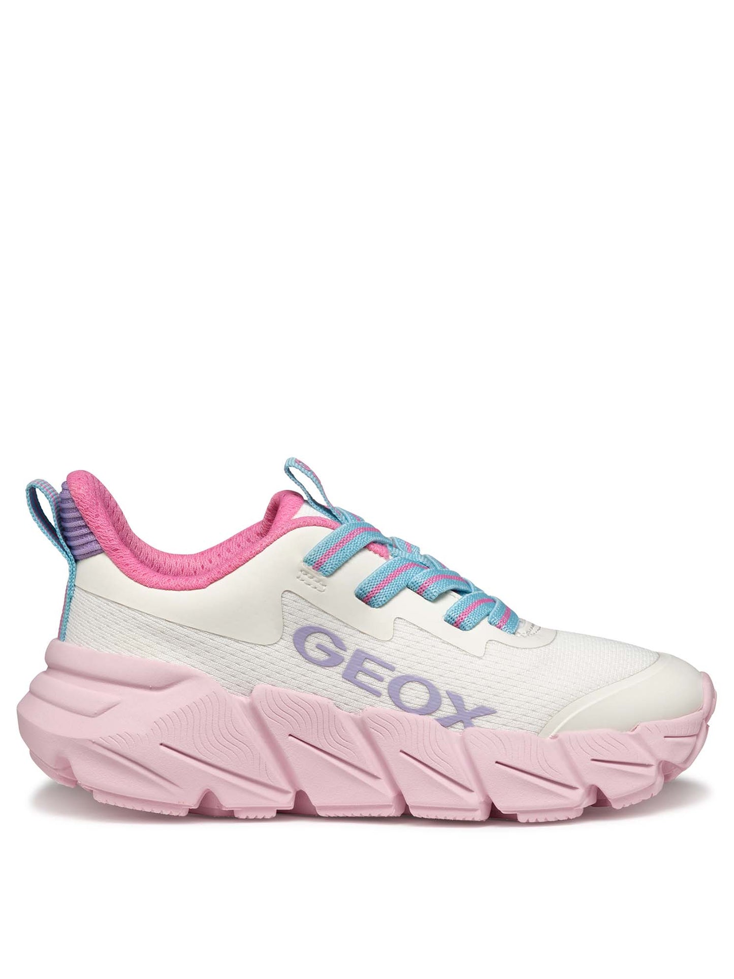 GEOX G FLEXYPER FAST - BIANCO ROSA