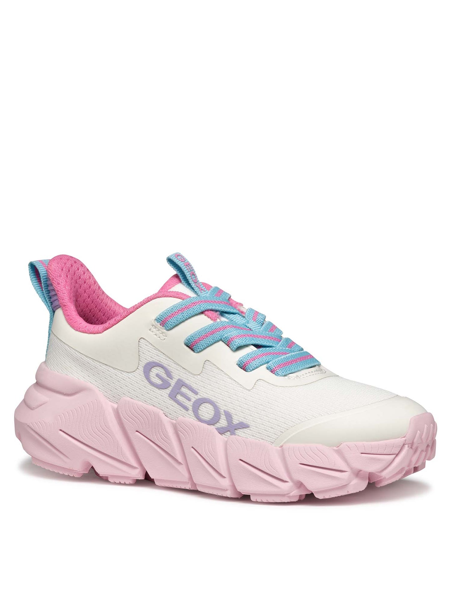 GEOX G FLEXYPER FAST - BIANCO ROSA