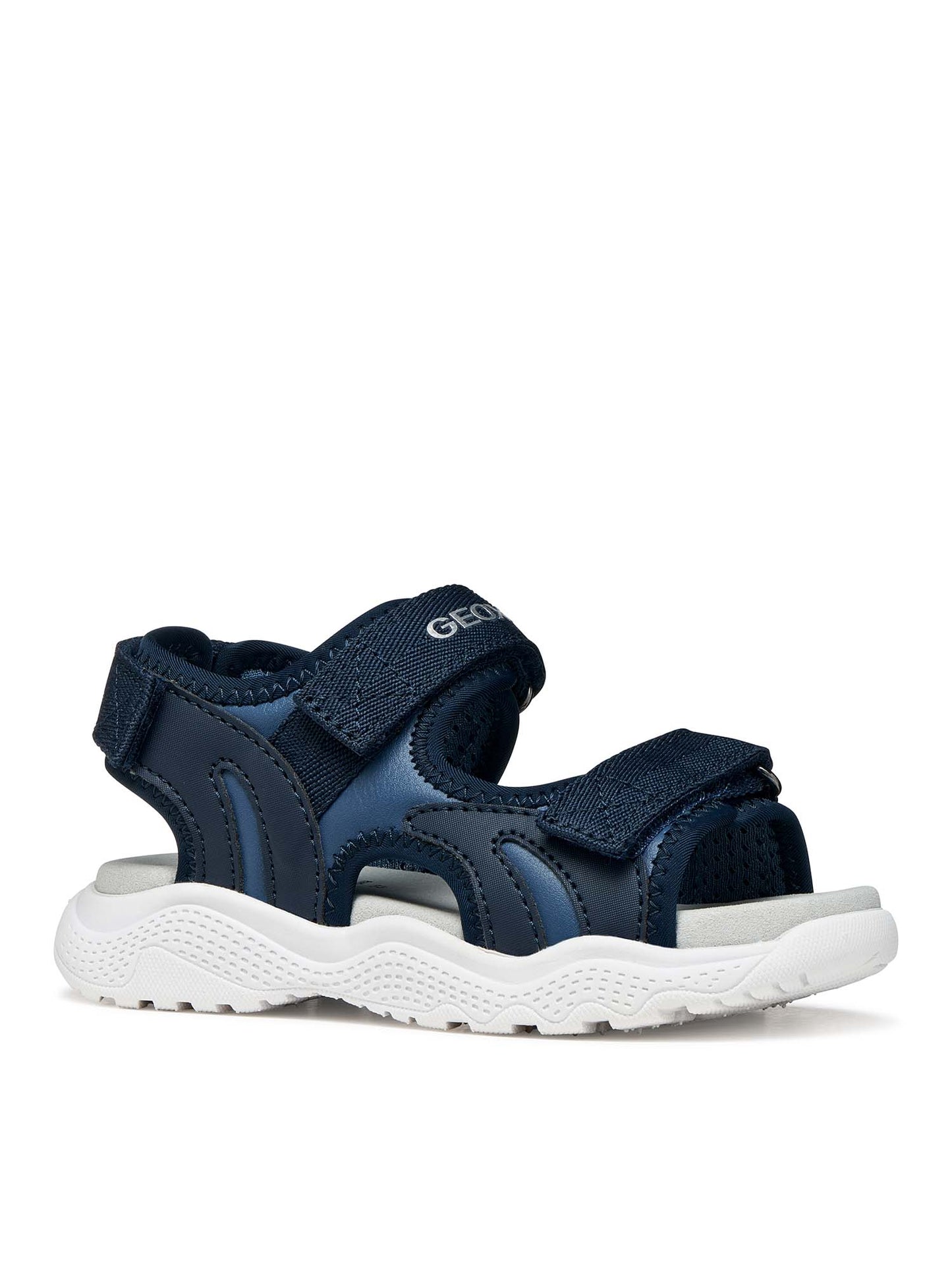 Sandali Splush blu da bambino Geox per il tempo libero