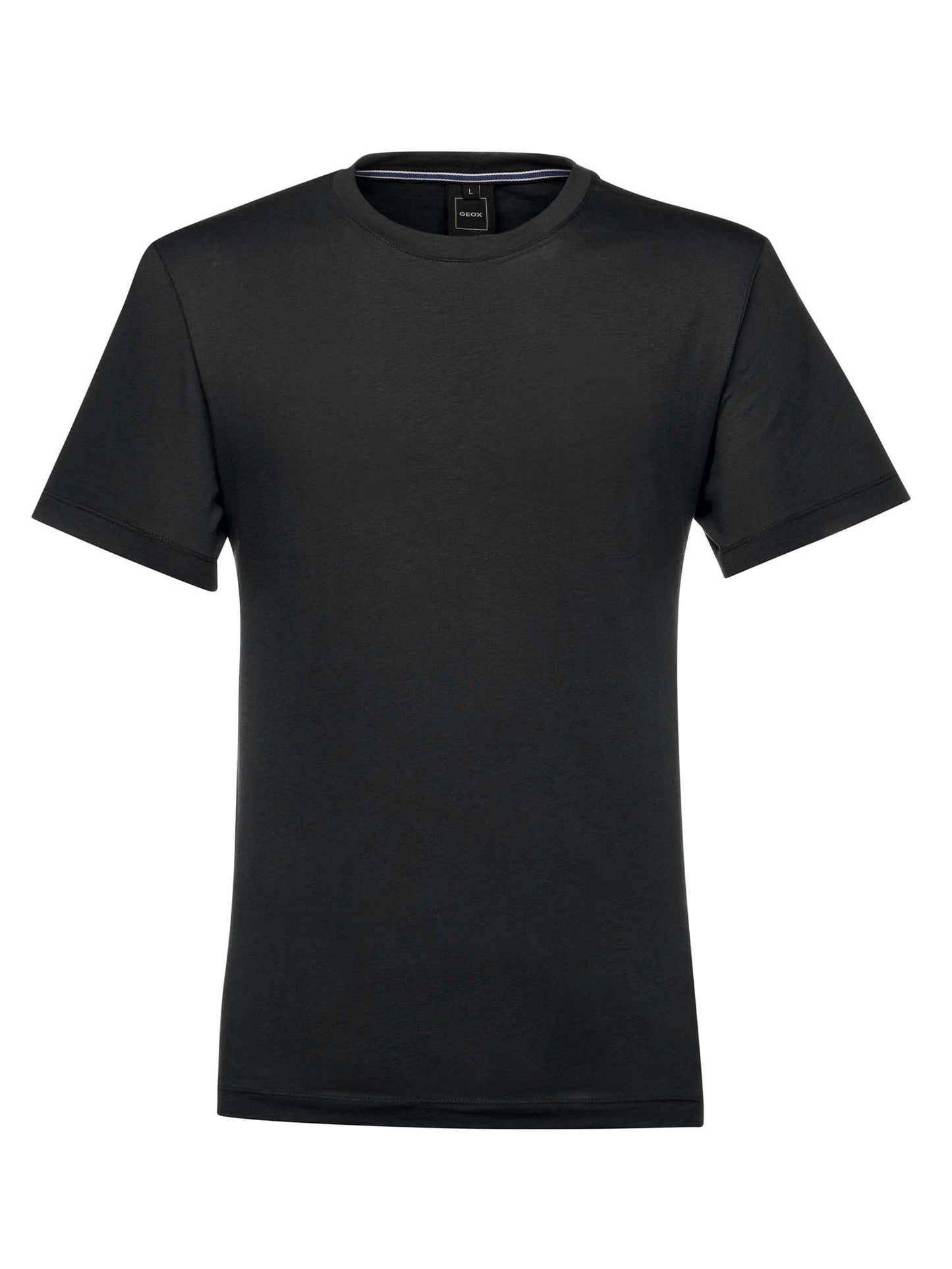 T-SHIRT IN JERSEY GEOX UOMO NERO