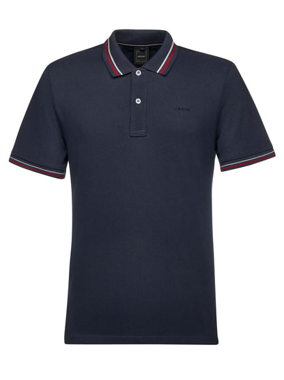 POLO PIQUET GEOX UOMO BLU