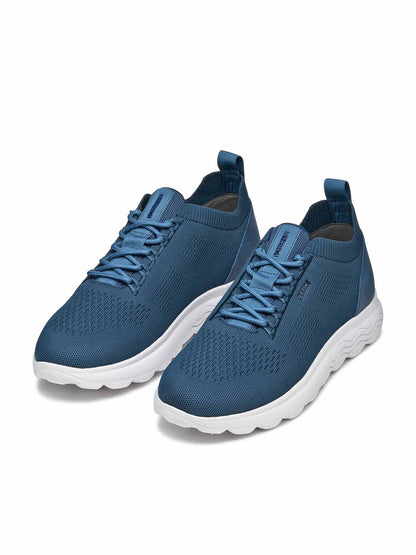 SNEAKERS SPHERICA GEOX UOMO VERDE AVIO