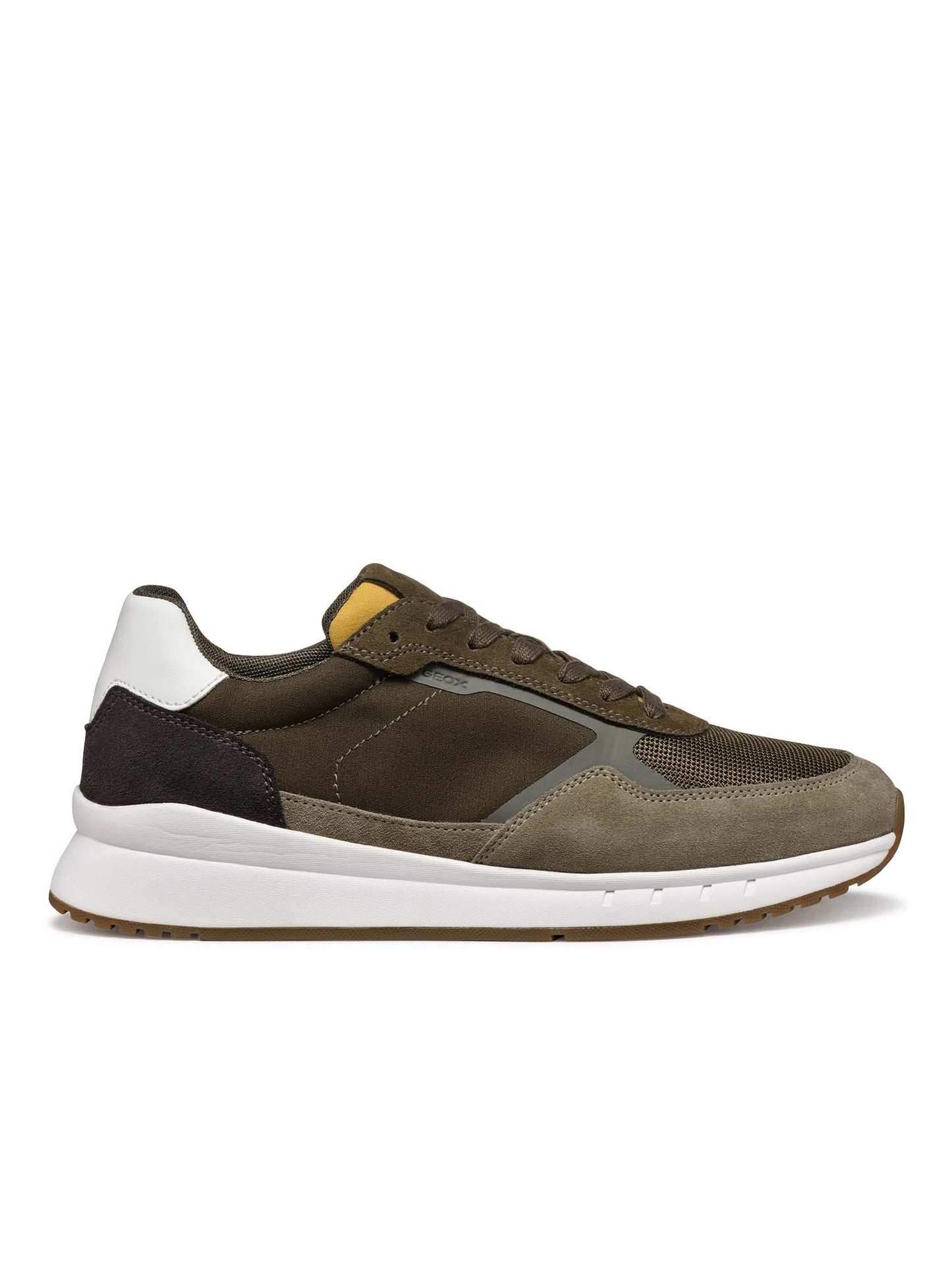 SNEAKERS BRANTHON GEOX UOMO VERDE MILITARE