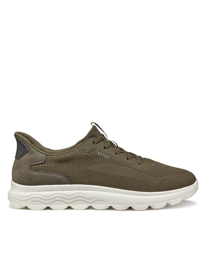 SNEAKERS SPHERICA PLUS GEOX UOMO VERDE MILITARE