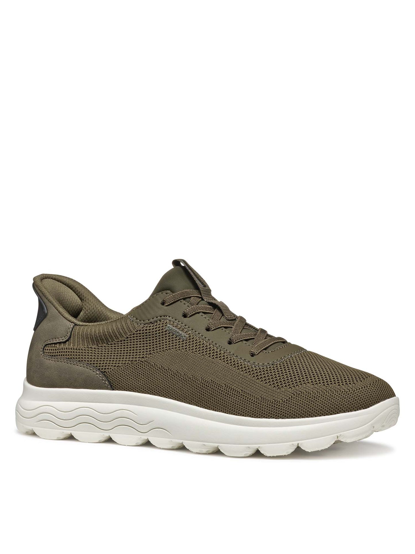 SNEAKERS SPHERICA PLUS GEOX UOMO VERDE MILITARE