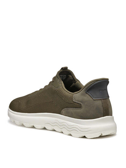 SNEAKERS SPHERICA PLUS GEOX UOMO VERDE MILITARE