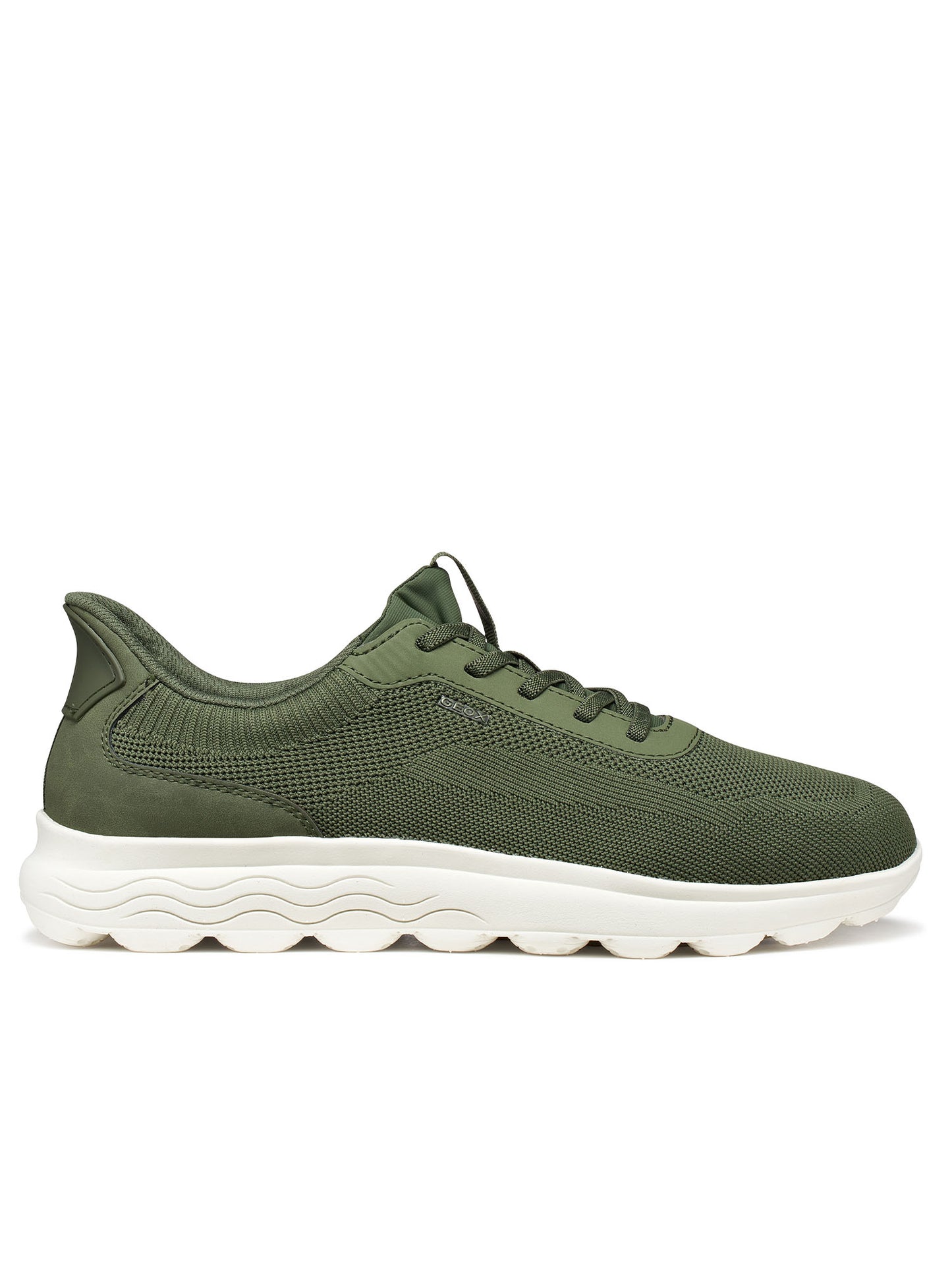 Sneakers Geox Spherica Plus Fastin verde da uomo con calzata facile