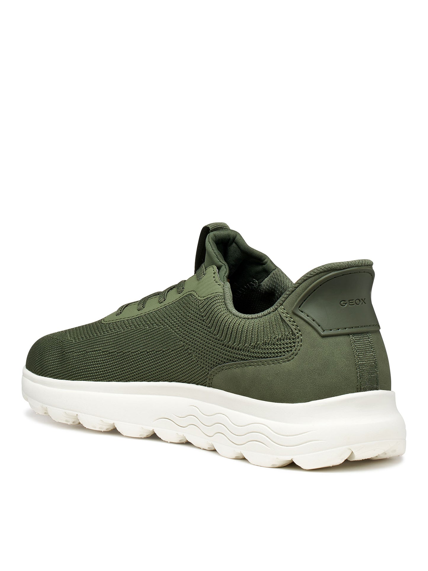Sneakers Geox Spherica Plus Fastin verde da uomo con calzata facile