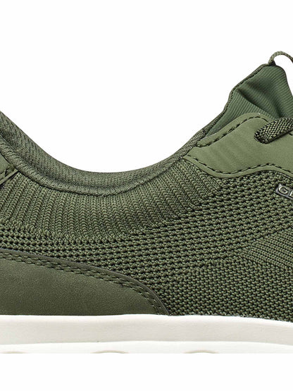 Sneakers Geox Spherica Plus Fastin verde da uomo con calzata facile