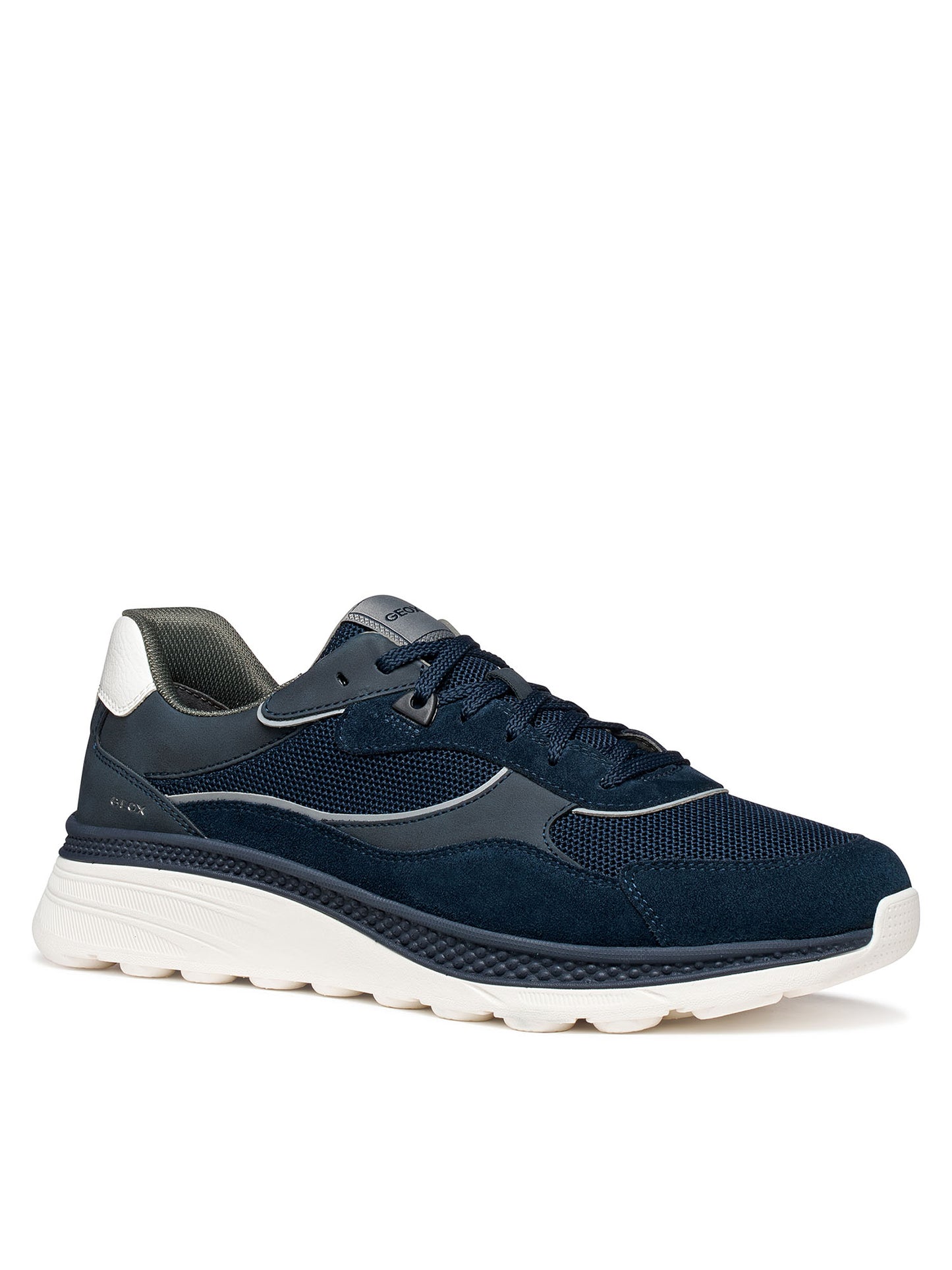Geox Spherica Actif X1, sneakers blu da uomo comode e sportive